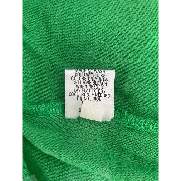 Proenza Schouler Short Sleeve T Shirt Pullover Round Neck Green M Medium - Picture 8 of 9